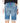 Gas Blue Cotton Bermuda Shorts