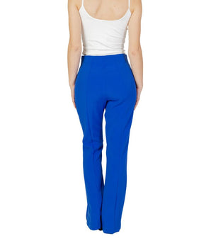 Only Blue Recycled Polyester Flared Pants