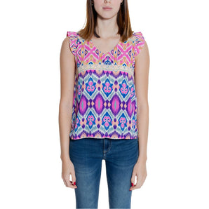 Only Multicolor Recycled Polyester Tops &amp; T-Shirt