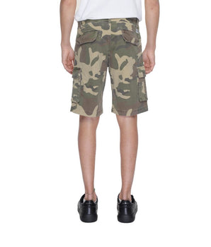 U.S. POLO ASSN. Beige Cotton Bermuda Shorts