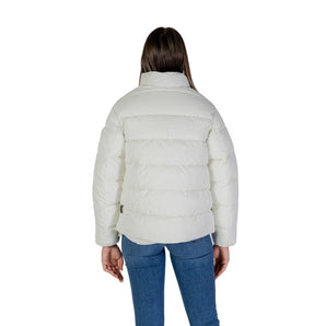 Napapijri White Polyester Jackets & Coat