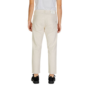 Gianni Lupo Cream Cotton Pant