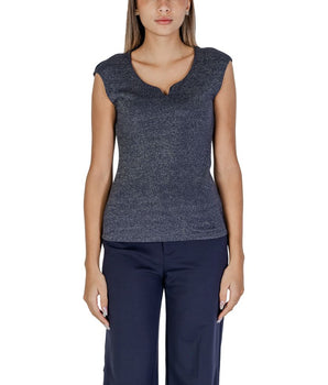 Street One Blue Viscose Tank Tops