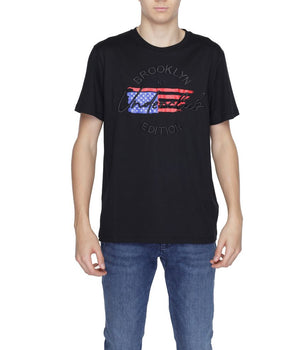 Underclub Black Cotton T-Shirt