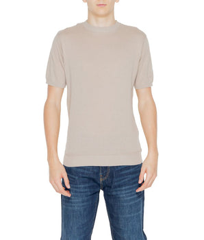 Hamaki-Ho Beige Cotton Sweatshirt