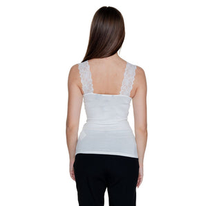 Vero Moda White Viscose Tops &amp; T-Shirt