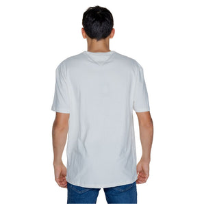 Tommy Hilfiger Jeans White Cotton T-Shirt