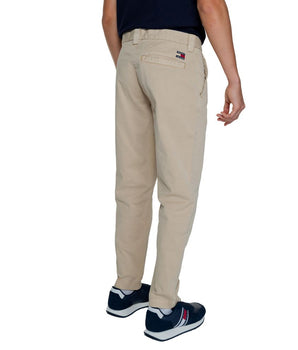Tommy Hilfiger Jeans Gold Recycled Cotton Casual Pants
