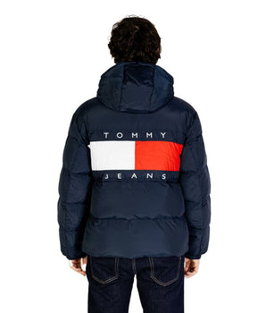 Tommy Hilfiger Jeans Blue Recycled Polyester Coat