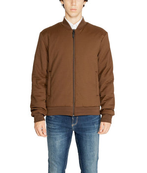 Antony Morato Brown Polyester Jackets and Coats