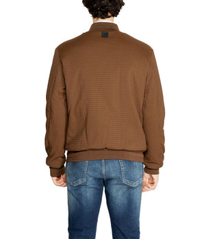 Antony Morato Brown Polyester Jackets and Coats