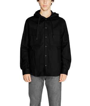 Antony Morato Black Cotton Shell Jacket