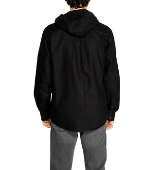 Antony Morato Black Cotton Shell Jacket