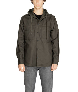 Antony Morato Green Cotton Shell Jacket