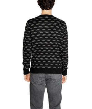 Antony Morato Black Marabou Sweatshirt