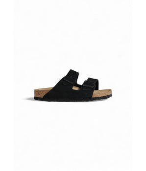 Birkenstock Black Suede Leather Sandals