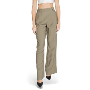 Morgan De Toi Green Cotton Jeans &amp; Pant