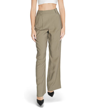 Morgan De Toi Green Cotton Jeans &amp; Pant