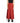 Vero Moda Red Polyester Long Skirt