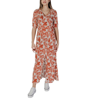 B.Young Vestido Viscosa Rojo