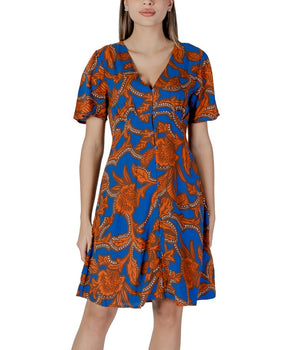 B.Young Vestido Viscosa Azul