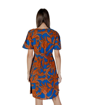 B.Young Vestido Viscosa Azul