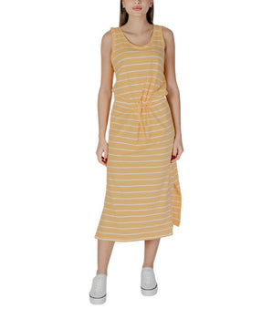 B.Young Vestido de algodón amarillo