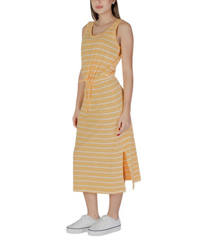 B.Young Vestido de algodón amarillo