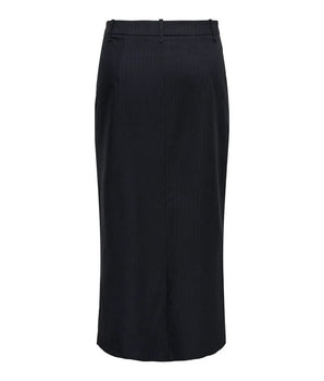 Jacqueline De Yong Falda De Poliéster Gris