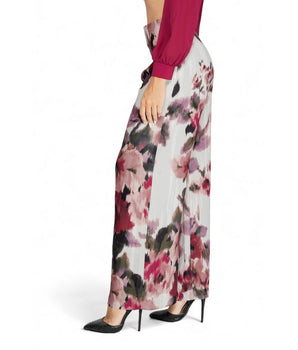 Rinascimento Bordeaux Polyester Casual Pants