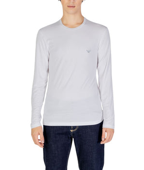 Emporio Armani Underwear White Modal Long Sleeve T-Shirt