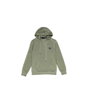 Emporio Armani Underwear Green Cotton Hoodie