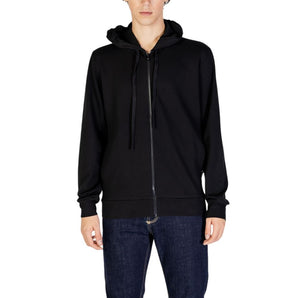 Emporio Armani Underwear Black Polyester Sweater Emporio Armani Underwear 
