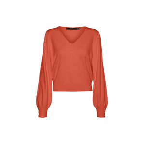 Vero Moda Red Polyester Tops &amp; T-Shirt