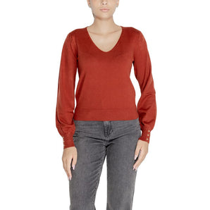 Vero Moda Red Polyester Tops &amp; T-Shirt