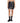 ICHI Black Polyethylene Mini Skirt