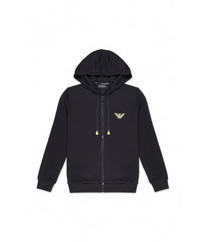 Emporio Armani Underwear Black Cotton Sweater