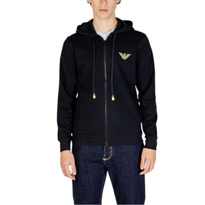 Emporio Armani Ropa interior Jersey de algodón negro