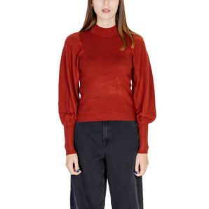 Vero Moda Red Viscose Tops &amp; T-Shirt