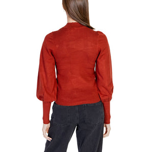 Vero Moda Red Viscose Tops &amp; T-Shirt