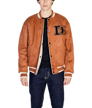 Only & Sons Brown Polyester Bomber