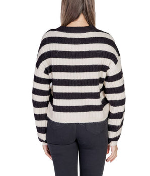 Vero Moda Beige Polyester Cardigan