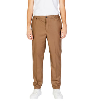 Hamaki-Ho Beige Polyester Casual Pants