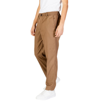 Hamaki-Ho Beige Polyester Casual Pants