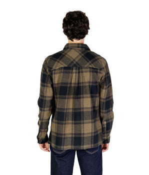 Only & Sons Green Cotton Jackets And Coat