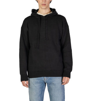 Underclub Black Cotton Sweatshirt