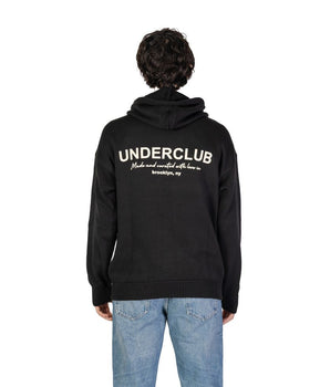 Underclub Black Cotton Sweatshirt