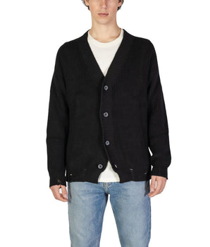 Underclub Black Cotton Cardigan
