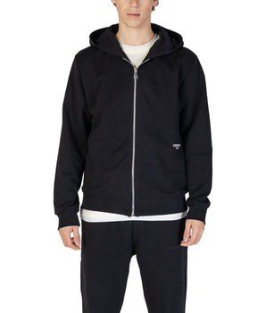 Underclub Black Cotton Hoodie