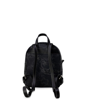 Alviero Martini Prima Classe Black Leather Backpack